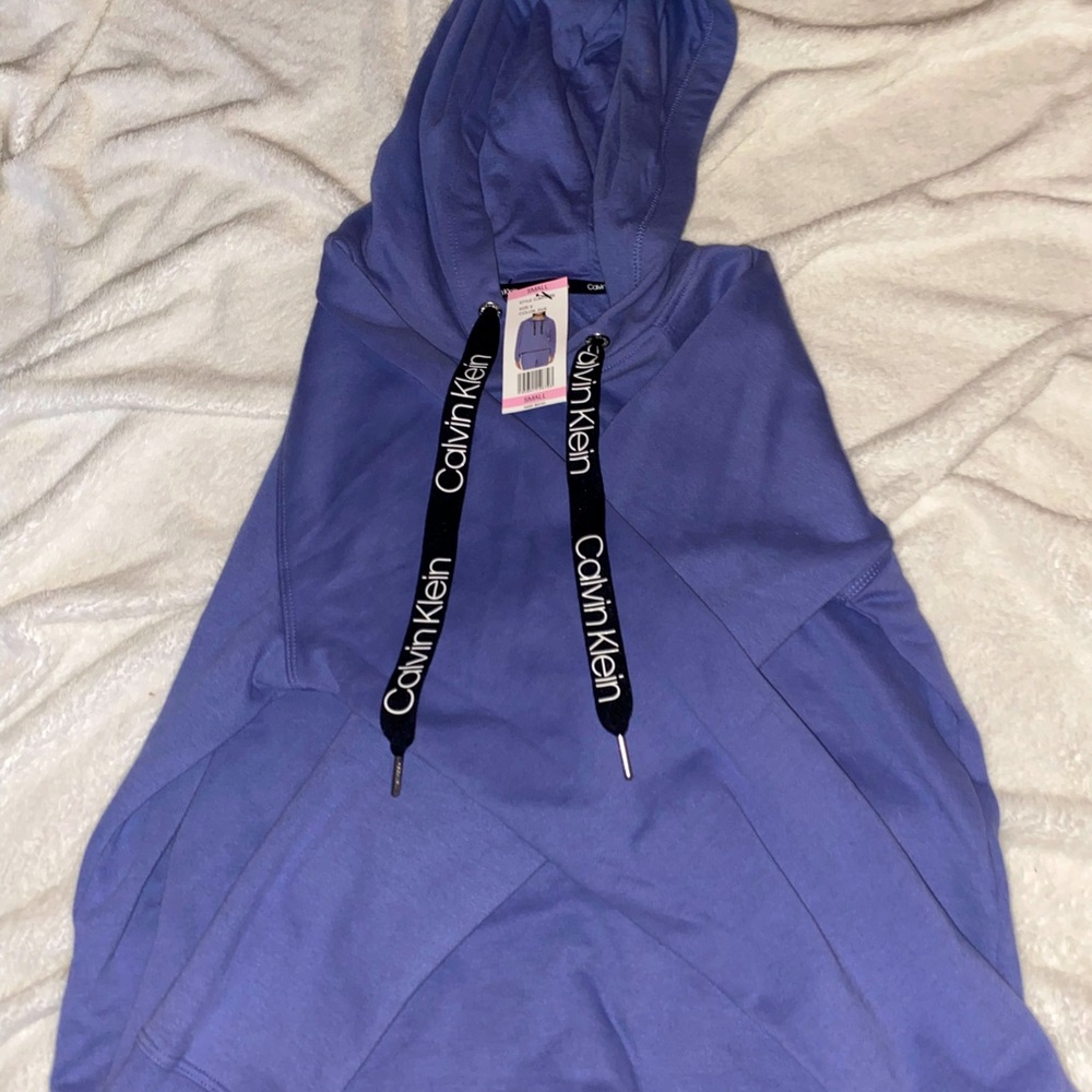 Purple Calvin Klein Hoodie